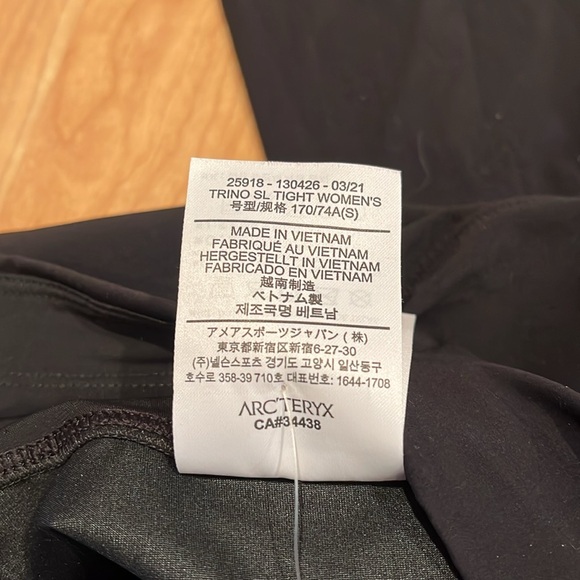 NWT Arc’teryx Trino SL Tight Goretex pants - Picture 14 of 16